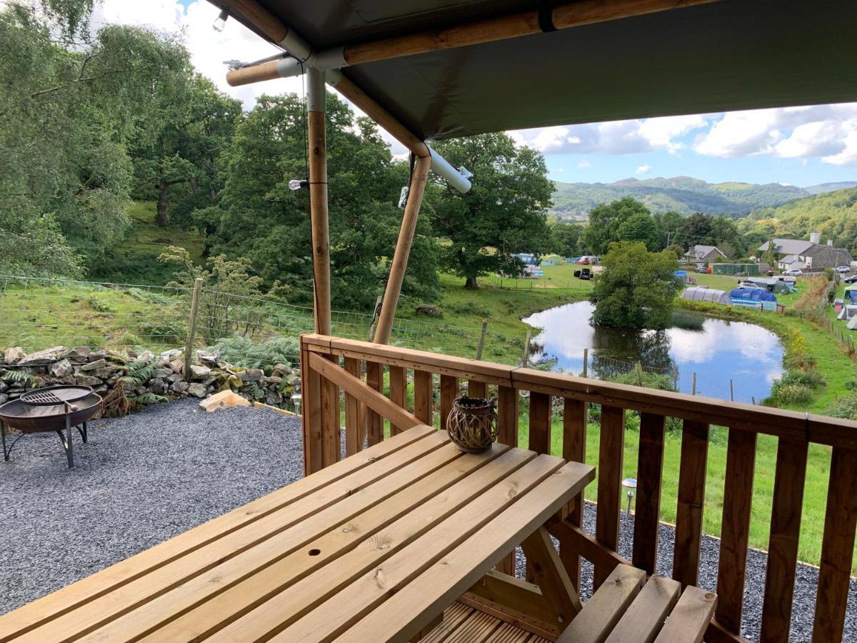 Mountain View Safari Tent With Hot Tub In The Heart Of Snowdonia ดอลเกซเซย์ ภายนอก รูปภาพ
