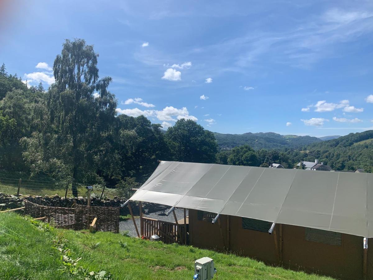 Mountain View Safari Tent With Hot Tub In The Heart Of Snowdonia ดอลเกซเซย์ ภายนอก รูปภาพ