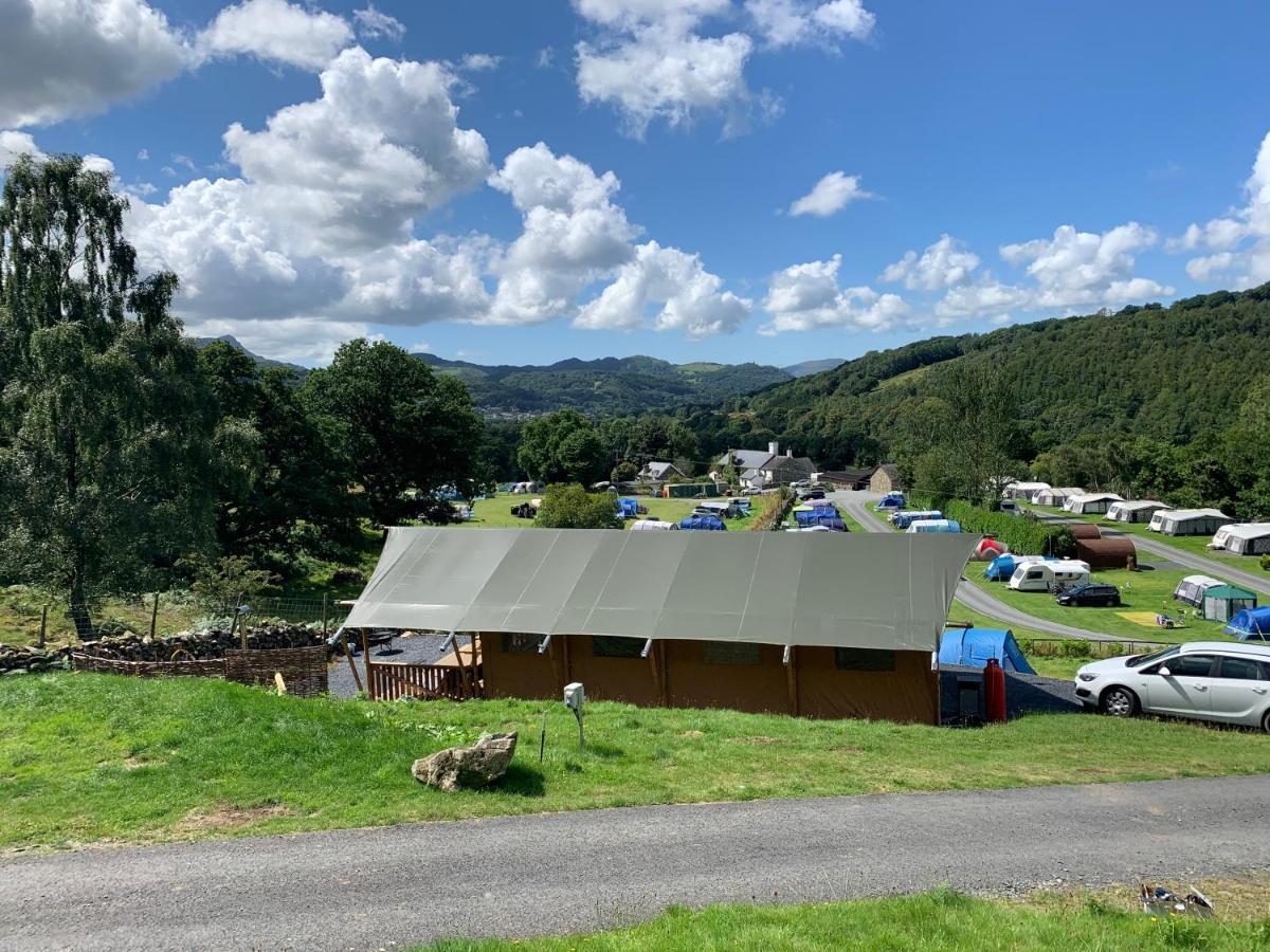 Mountain View Safari Tent With Hot Tub In The Heart Of Snowdonia ดอลเกซเซย์ ภายนอก รูปภาพ